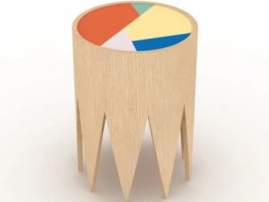 stołek Remida Model 3D