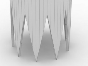 remida stool Model 3D