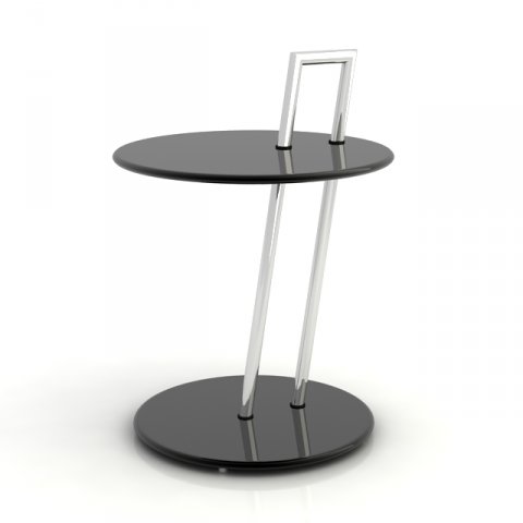 occasional table round Modelo 3D .c4d .max .obj .3ds .fbx .stl .blend 