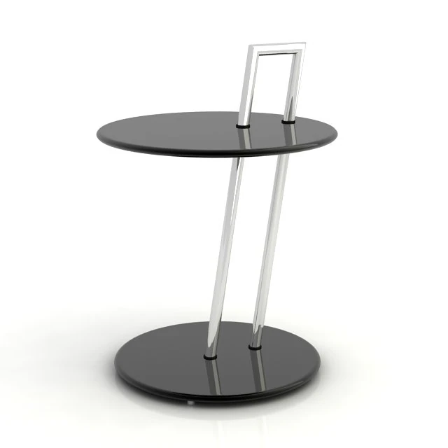 occasional table round 3D Model .c4d .max .obj .3ds .fbx .stl .blend 