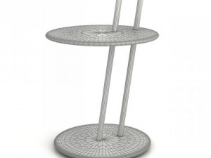 occasional table round Modelo 3D