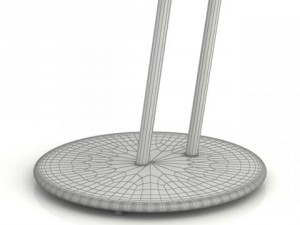 occasional table round Modelo 3D