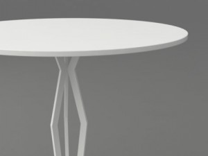 tvillage round table 3Dモデル