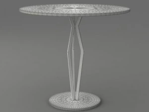 tvillage round table 3D Model