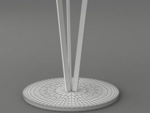 tvillage round table 3Dモデル