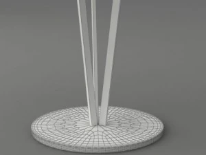 tvillage round table 3D Model