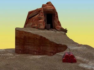 старая шахта 3D Модель