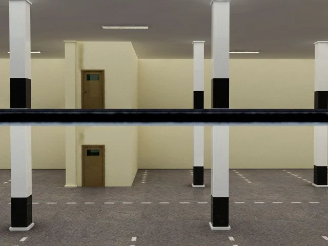 parking 3D Model .c4d .max .obj .3ds .fbx .stl .blend 