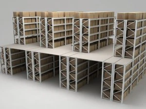 estantes 2 Modelo 3D