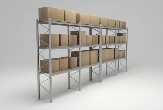 shelving 4 Modèle 3D .c4d .max .obj .3ds .fbx .stl .blend 