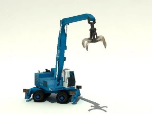 excavator 3D Model