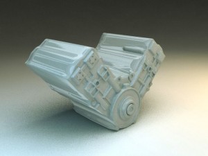 engine 3D Модель