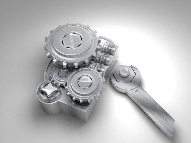 gears 3D Model .c4d .max .obj .3ds .fbx .stl .blend 