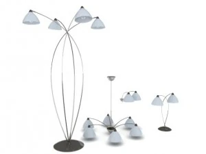 14 set lamp pack 3D Model