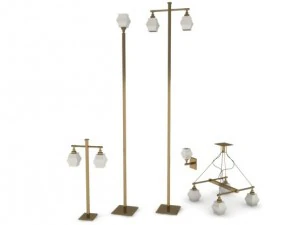 14 set lamp pack 3D Model