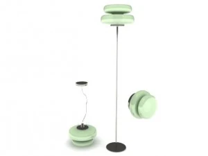 14 set lamp pack 3D Model