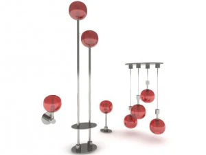 14 set lamp pack 3D Model