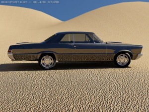 pontiac gto 1965 Modelo 3D