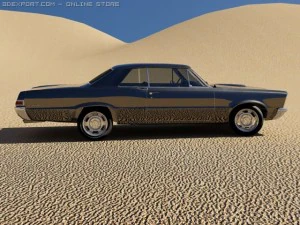 pontiac gto 1965 3D Model
