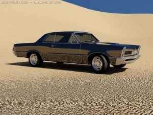pontiac gto 1965 3D Model