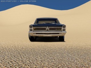 pontiac gto 1965 Modelo 3D