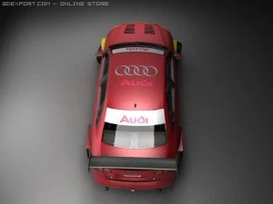 audi rs4 touring 3D Model