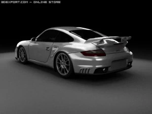 porsche 911 gt2 Modèle 3D