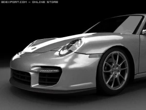 porsche 911 gt2 Modèle 3D