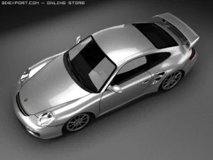 porsche 911 gt2 Modèle 3D