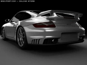 porsche 911 gt2 Modèle 3D