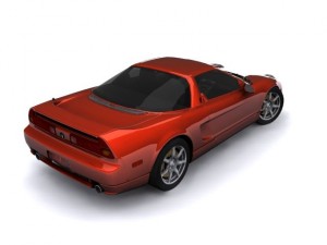 acura nsx Modelo 3D