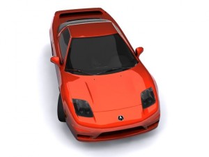 acura nsx Modelo 3D