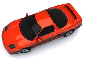 アキュラNSX 3Dモデル