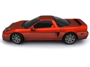 アキュラNSX 3Dモデル