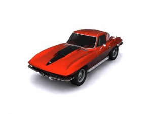 chevrolet corvette 427 Modello 3D