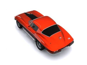 Шевроле Корвет 427 3D Модель
