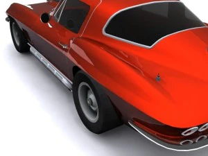 Шевроле Корвет 427 3D Модель