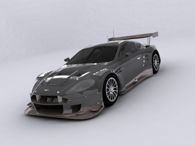aston martin dbr9 3D Model .c4d .max .obj .3ds .fbx .stl .blend 