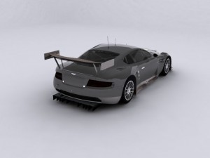 aston martin dbr9 3D Model