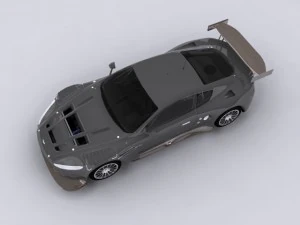 aston martin dbr9 Modelo 3D