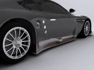 aston martin dbr9 Modelo 3D