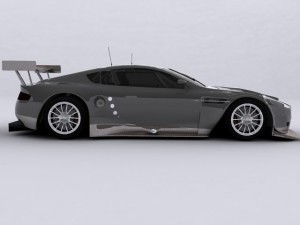 aston martin dbr9 3D Model