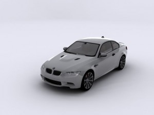 bmw m3 e92 3D-Modell