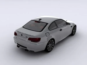 bmw m3 e92 3D Model
