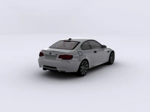 bmw m3 e92 3D Model