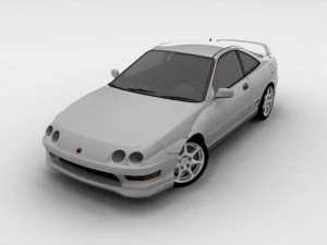 acura integra tipe r Model 3D