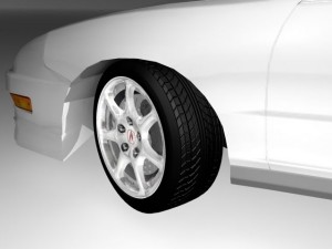 acura integra type r Modelo 3D