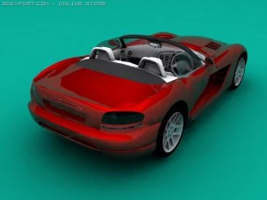 독사 같은 사람 3D 모델