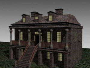 the house 3D Модель