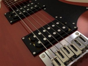 ibanez gax30 vray 3D 모델